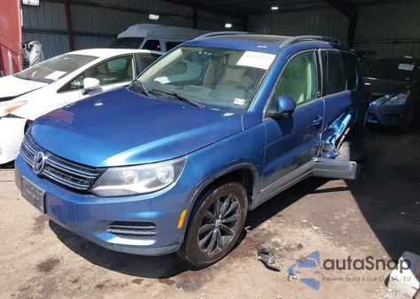 2017 Volkswagen Tiguan 2.0T Wolfsburg Edition z USA, uszkodzony, nr VIN WVGSV7AX0HK011669
